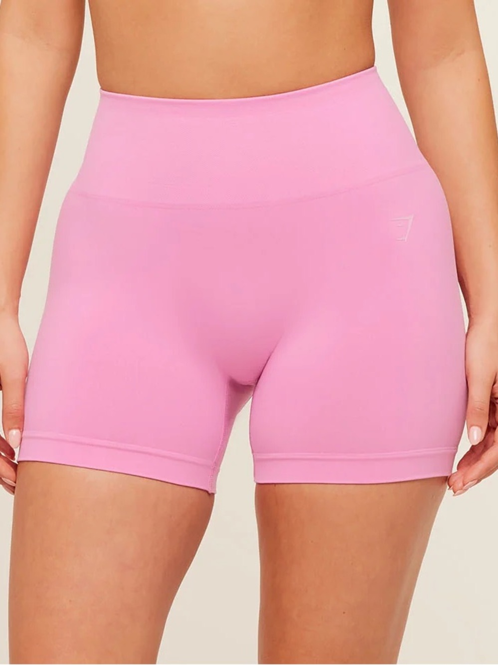 H&M move pink gym shorts